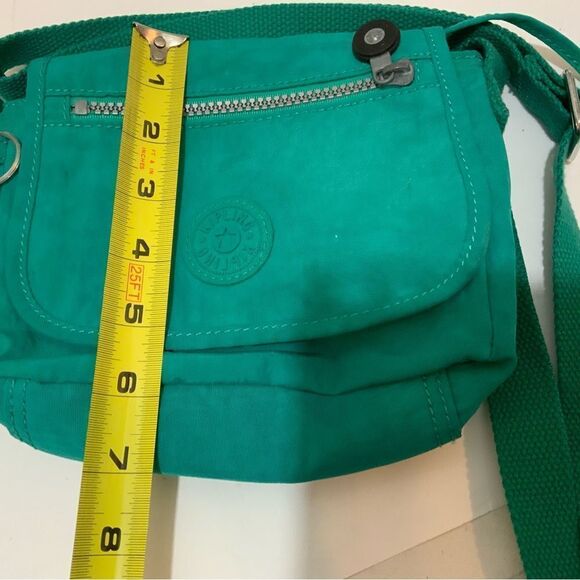 Kipling mini crossbody green flap - Picture 6 of 8